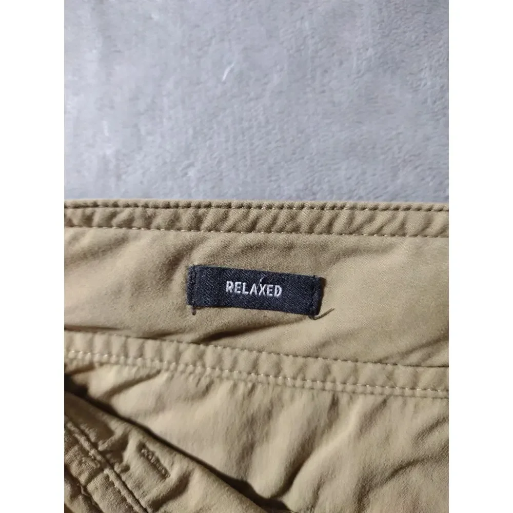 Rei Sahara Cargo Pants Mens 36x30 Relaxed Fit Convertible Roll Hiking Gorpcore